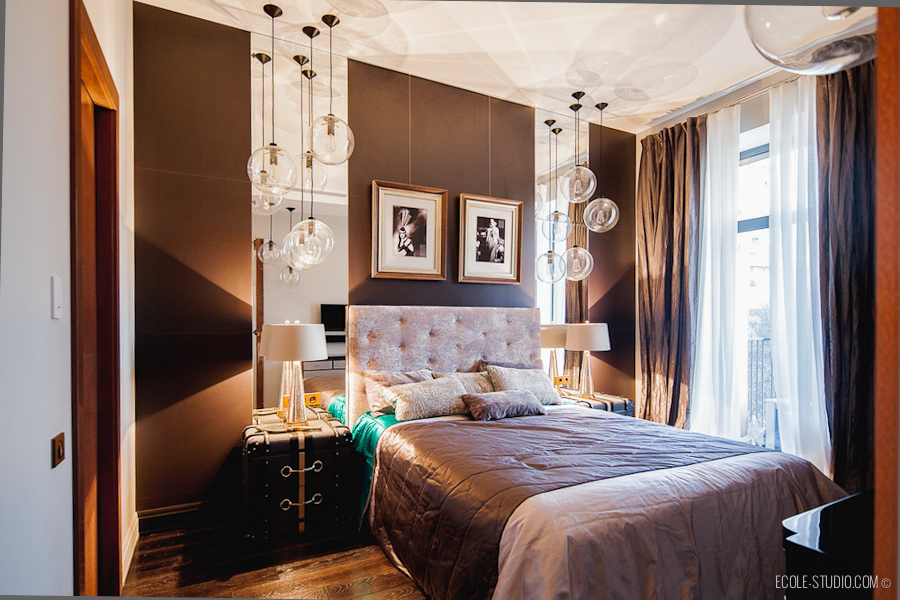 Красивая спальня, эксклюзивный дизайн